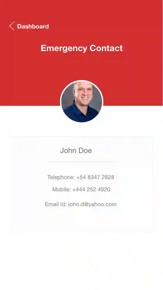 Explorius Emergency Contact