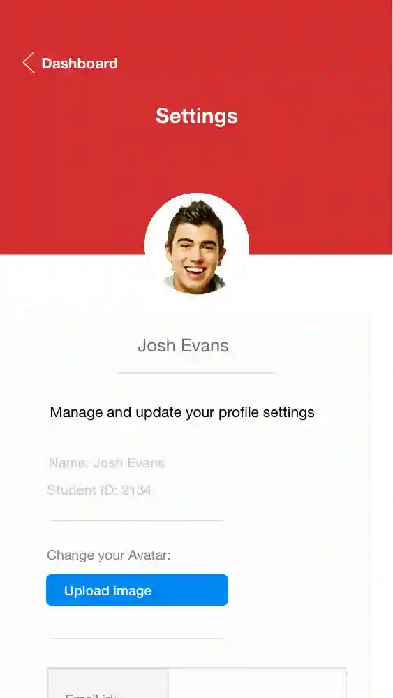 Explorius app settings