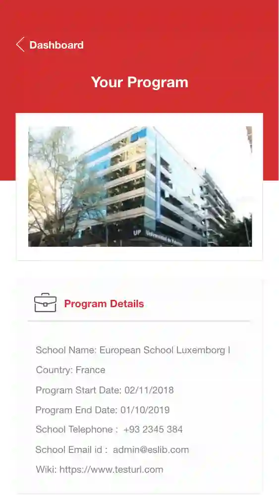 Explorius studen program